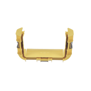 union recta "cople", para canaleta fiberrunner™ 6x4, color amarillo