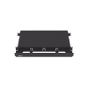 panel de distribución de fibra Óptica, acepta 4 placas fap o fmp, bandeja deslizable, hasta 96 fibras, color negro, 1ur