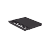 panel de distribución de fibra Óptica, acepta 4 placas fap o fmp, bandeja deslizable, hasta 96 fibras, color negro, 1ur