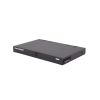 panel de distribución de fibra Óptica, acepta 3 placas fap o fmp, bandeja deslizable e inclinable hacia abajo, hasta 72 fibras, color negro, 1ur