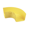 Ángulo recto a 90º horizontal, para canaletas fiberrunner™ 4x4, color amarillo