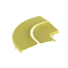 tapa opcional para Ángulo recto de 90º horizontal frra12x4lyl, color amarillo