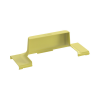 tapa de bajada vertical frspj4x4lyl, para canaleta fiberrunner® 4x4, color amarillo