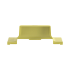 tapa de bajada vertical frspj4x4lyl, para canaleta fiberrunner® 4x4, color amarillo