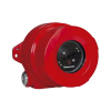 detector de flama industrial avanzado multi espectro, triple infrarrojo (ir3), visión 90º, sensibilidad variable 15 60m, entradas m25, protección ip66, certificado para Áreas peligrosas, aluminio sin cobre