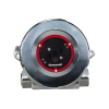 detector de flama industrial avanzado multi espectro, triple infrarrojo (ir3), visión 90º, sensibilidad variable 15 60m, entradas m25, protección ip66, certificado para Áreas peligrosas, acero inoxidable