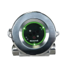 detector de flama industrial avanzado multi espectro, triple infrarrojo (ir3), visión 90º, sensibilidad variable 15 60m, entradas 3/4" npt, protección ip66, certificado para Áreas peligrosas, acero inoxidable