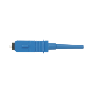 conector de fibra Óptica sc simplex opticam, monomodo 9/125 os2, pre pulido, color azul