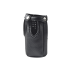funda reforzada de piel con correas para ic f1000d/01, ic f2000d/01 u ic f2000d/12.