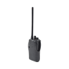 funda reforzada de piel con correas para ic f1000d/01, ic f2000d/01 u ic f2000d/12.