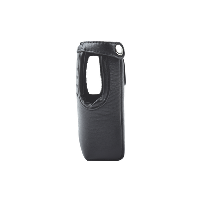funda reforzada de piel con resistentes correas y fácil acceso para ic f3003/4003. funda reforzada de piel con resistentes correas y fácil acceso para ic f3003/4003.