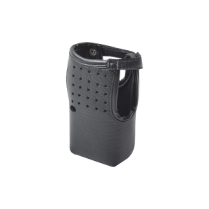 funda reforzada de piel con resistentes correas y fácil acceso para ic f3003/4003.