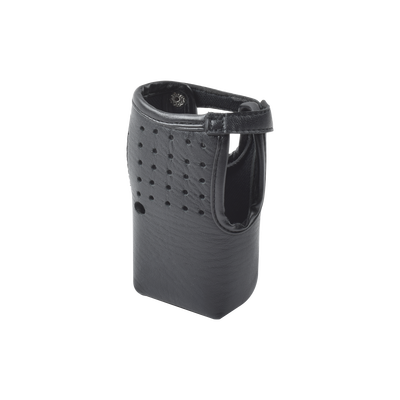 funda reforzada de piel con resistentes correas y fácil acceso para ic f3003/4003. funda reforzada de piel con resistentes correas y fácil acceso para ic f3003/4003.