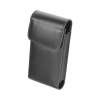 funda reforzada de piel con clip para el radio smartphone kwsa 50k.