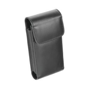 funda reforzada de piel con clip para el radio smartphone kwsa 50k.