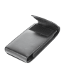 funda reforzada de piel para el radio smartphone kwsa 80k.