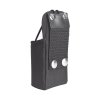 funda reforzada de nylon para cinturón con correa y boche frontal, estándar en la mayoría de los radios ic, tk, nx, etc.