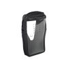 funda de piel reforzada v1 con cubierta de plástico para radios tk 2000k, tk 3000k