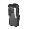 funda de piel reforzada v1 con cubierta de plástico para radios tk 2000k, tk 3000k