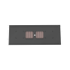 charola de empalme para fibra Óptica, para protección de 24 empalmes de fusión o mecánicos, compatible con los paneles frme3 y frme4