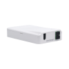 caja terminal de fibra Óptica (roseta) con 2 acopladores sc/apc, blanca