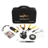 kit de herramienta "lightbow" para terminación de conectores de fibra óptica pre pulidos lc/sc, monomodo o multimodo