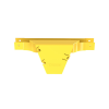accesorio en t con conexión horizontal y bajada vertical a 90º, para canaletas fiberrunner™ 2x2, color amarillo