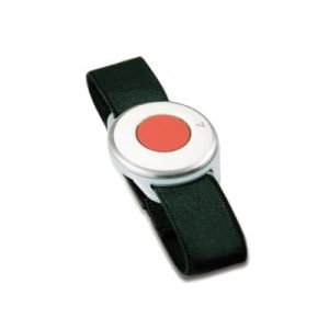 botón de pánico, para usarse en collar o pulsera, resistente al agua
