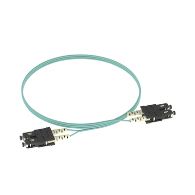 jumper de fibra optica multimodo 50/125 om3, sc sc duplex, ofnr (riser), color aqua, 3 metros jumper de fibra optica multimodo 50/125 om3, sc sc duplex, ofnr (riser), color aqua, 3 metros