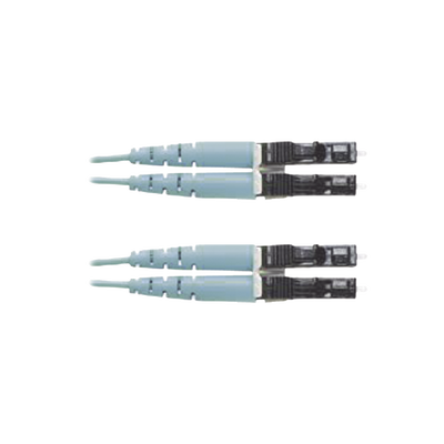 jumper de fibra optica multimodo 50/125 om3, lc lc duplex, ofnr (riser), color aqua, 7 metros jumper de fibra optica multimodo 50/125 om3, lc lc duplex, ofnr (riser), color aqua, 7 metros