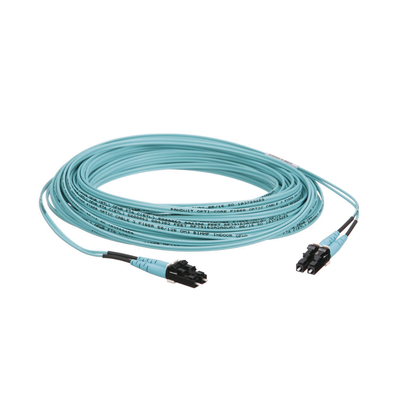 jumper de fibra optica multimodo 50/125 om3, lc lc duplex, ofnr (riser), color aqua, 15 metros jumper de fibra optica multimodo 50/125 om3, lc lc duplex, ofnr (riser), color aqua, 15 metros
