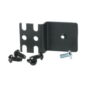 soporte para canaleta fiber duct™ 2x2 o 4x4, para instalación en rieles de rack de 2 o 4 postes, color negro