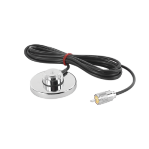 montaje magnético para antenas de 3/4"(nmo), 3.5 m de cable rg58u y conector uhf (pl259) macho.
