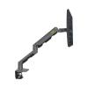 montaje de escritorio articulado para 2 monitores de 22" 32" / soporta hasta 15 kg x brazo / vesa 75 x 75 / 100 x 100 / acero / giro: 360°