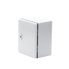 gabinete de acero / nema 4 ip 66 de 20 x 25 x 15 cm / platina y certificado ul.