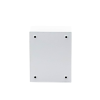 gabinete de acero / nema 4 ip 66 de 20 x 25 x 15 cm / platina y certificado ul.