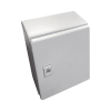 gabinete de acero / nema 4 ip 66 de 20 x 25 x 15 cm / platina y certificado ul.