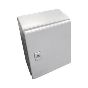gabinete de acero / nema 4 ip 66 de 20 x 25 x 15 cm / platina y certificado ul.