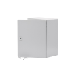 gabinete de acero, nema 4 ip 66 de 30 x 40 x 20 cm con platina y certificado ul.