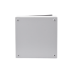 gabinete de acero, nema 4 ip 66 de 40 x 40 x 20 cm con platina y certificado ul.