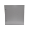 gabinete de acero, nema 4 ip 66 de 60 x 60 x 25 cm con platina y certificado ul.