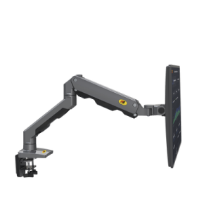 montaje de escritorio articulado para monitores de 27 45" / soporta hasta 15 kg / vesa 75 x 75 / 100 x 100 / acero / giro: 360°