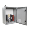 switch poe industrial para exterior / 8 puertos gigabit con 8 puertos poe 802.3at / protección térmica 2p, 16a, corriente alterna 400 vca