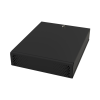 gabinete metálico para dvr/nvr. tamaño max. de dvr/nvr: 445 x 88 x 400mm (an.xal.xprof.). compatible con fuente slim.