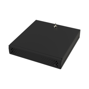 gabinete metálico para dvr/nvr. tamaño max. de dvr/nvr: 445 x 88 x 400mm (an.xal.xprof.). compatible con fuente slim.