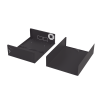 gabinete metálico para dvr/nvr con chapa y llave.