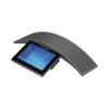 teléfono audioconferencias ip android 10, 12 líneas sip con 12 cuentas, pantalla táctil 8", puertos gigabit, wi fi, bluetooth, poe, codec opus, ipv4/ipv6 con gestión en la nube gdms