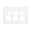 ventana p / puerta d / garage / cuadro corto / medio circulo.
