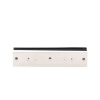 montaje en "u" para puertas de vidrio /1/2" de grosor/ uso con chapas de 600 y 750 lbs / ajuste por opresores