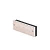 montaje"u" para puertas de vidrio/ 1/2" de grosor/uso en chapa magnética de 600 y 1200 lbs/ ajuste por opresores